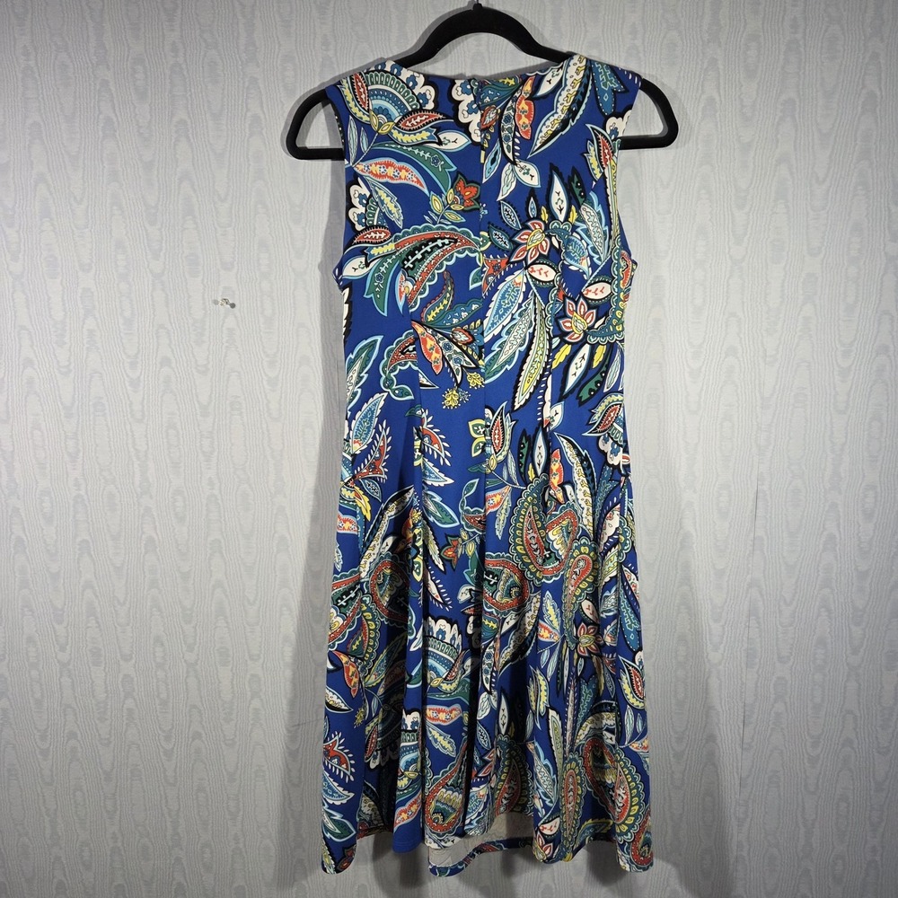 Alyx Dress Women's Size 6 Multicolor Floral Sleeveless Cut Out Fit & Flare Mini - Picture 3 of 8